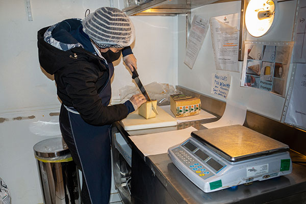 Otsokop découpe du fromage